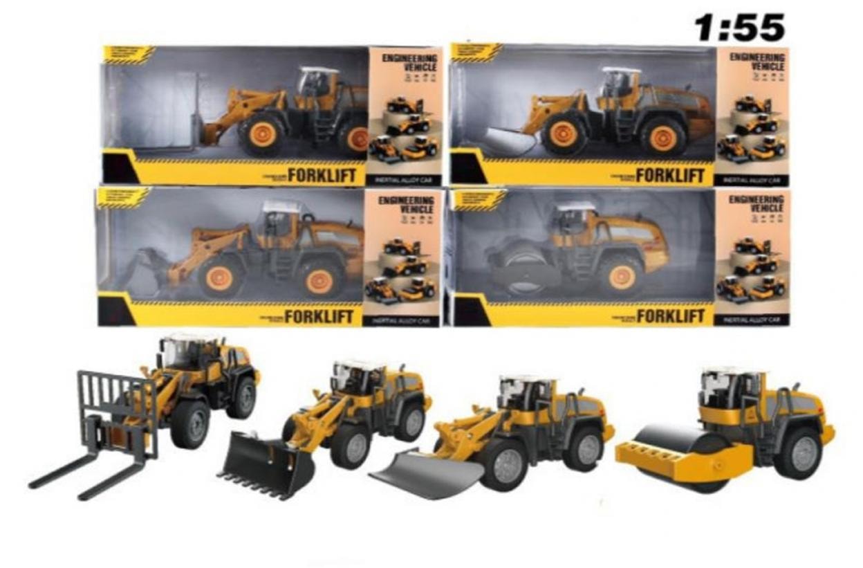 Pro Kids Construction Engineering Vehicles 1:55 - realistic models