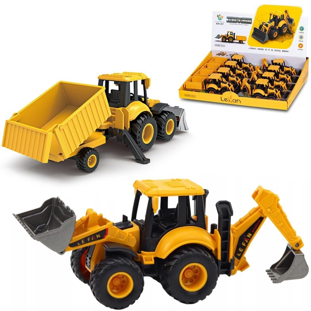 LE FAN Construction vehicle bulldozer excavator MIX