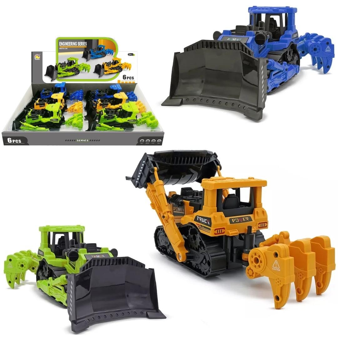 Construction vehicle bulldozer - perfect gift for little engineers