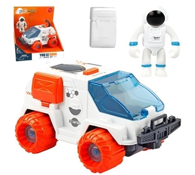 Space Vehicle with Astronaut - Discover space adventures!
