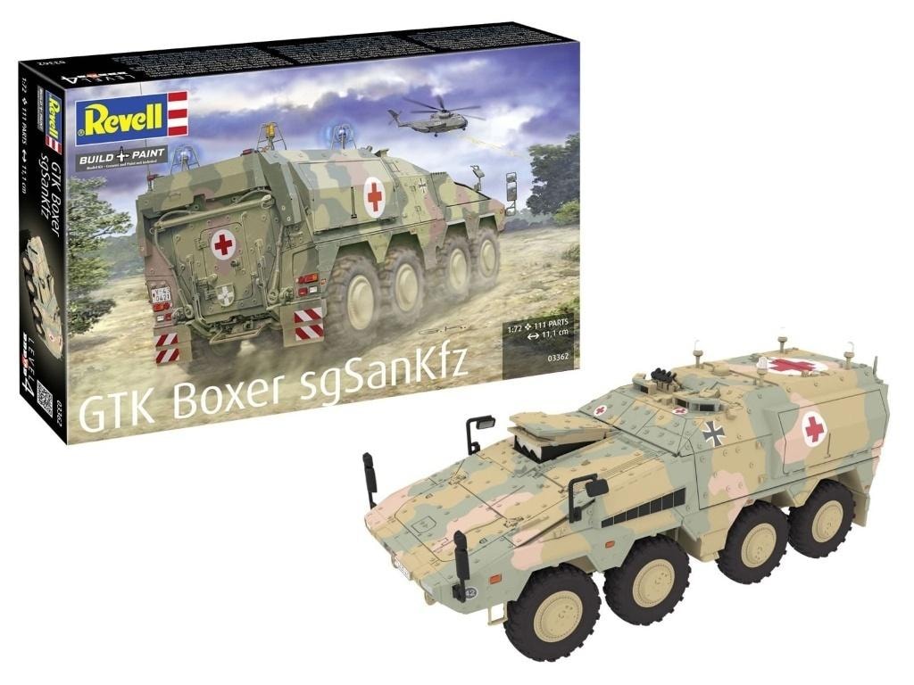 Revell GTK Boxer sgSanKfz - Model of medical vehicle 1:72