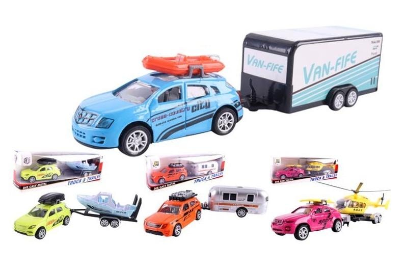 Pro Kids Holiday vehicle with trailer mix - perfect gift for children