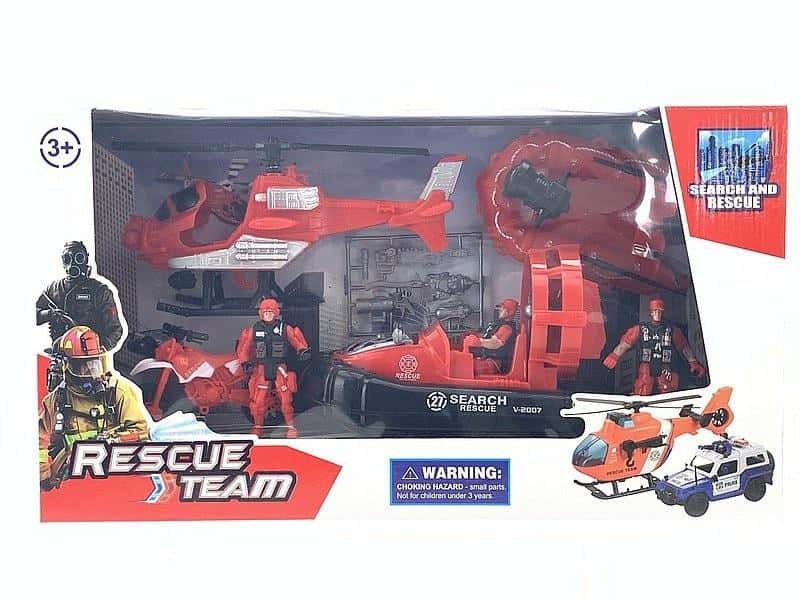 ADAR Rescue Vehicle Set with Figures - perfect gift for kids