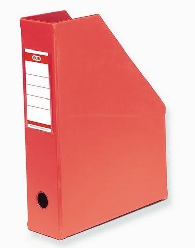Elba Magazine file PVC 7cm red - perfect for office