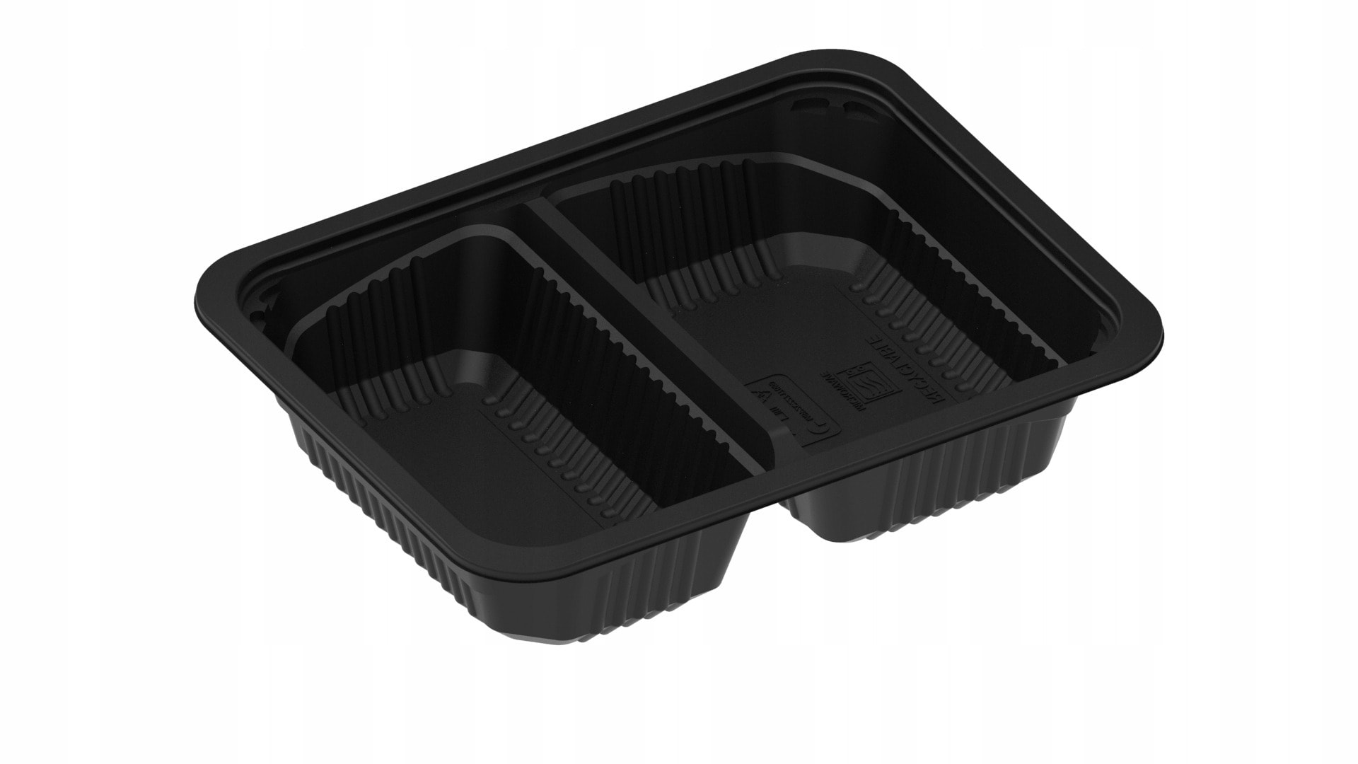 P17 Two-compartment containers - ideal for food storage