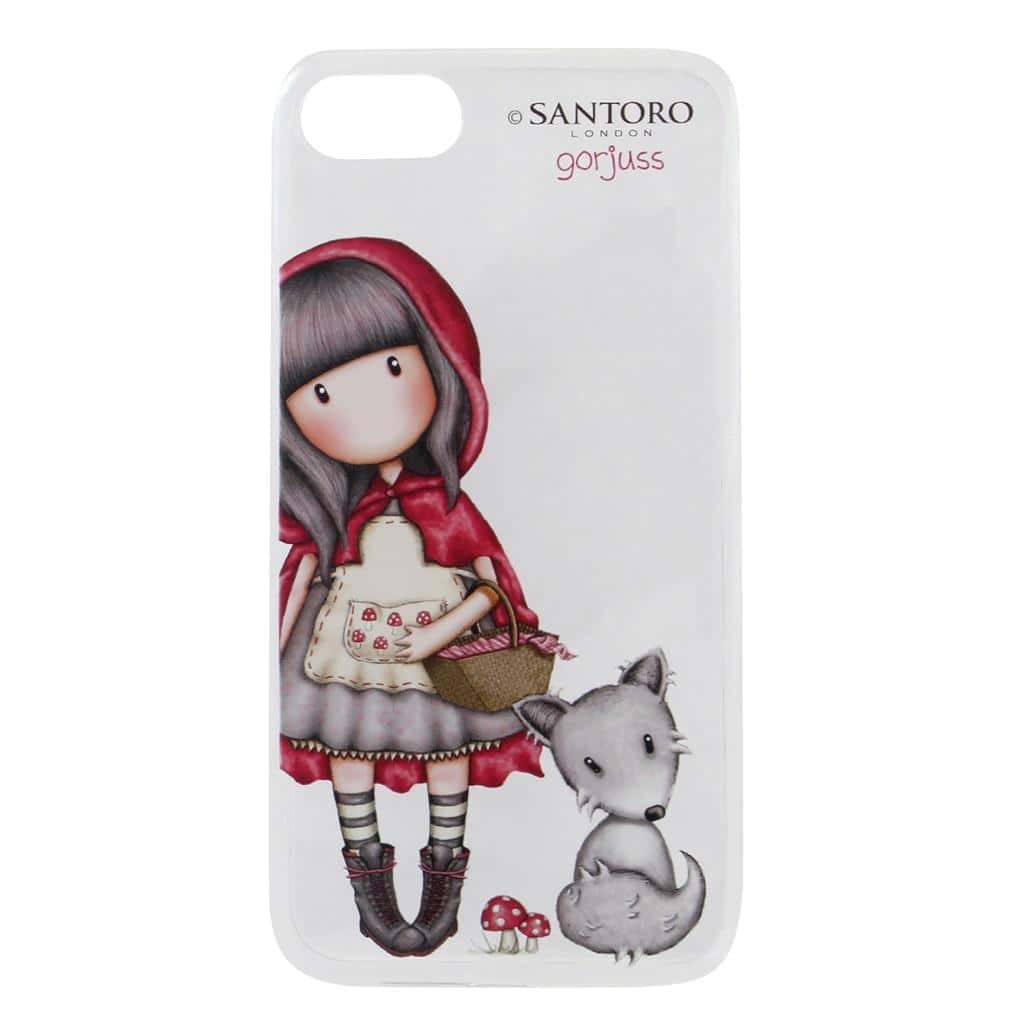 Santoro Gorjuss - Case for iPhone 8 - Little Red Riding Hood - Exceptional Protection