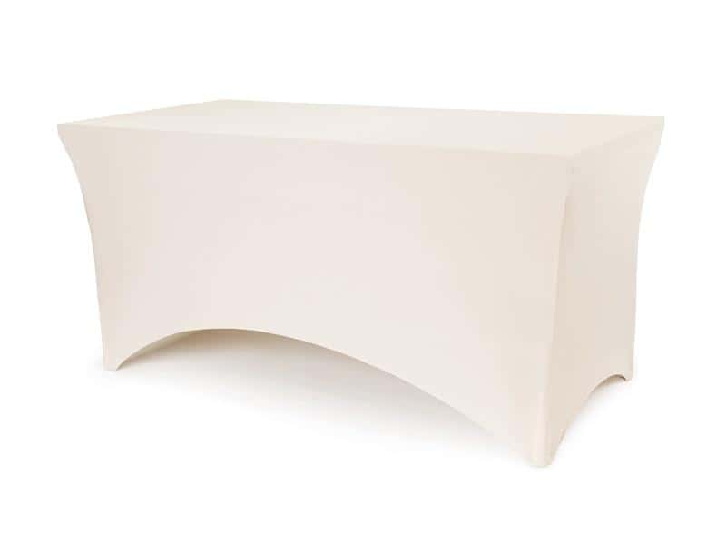 PartyDeco Cappuccino banquet table cover 183x76x74 cm