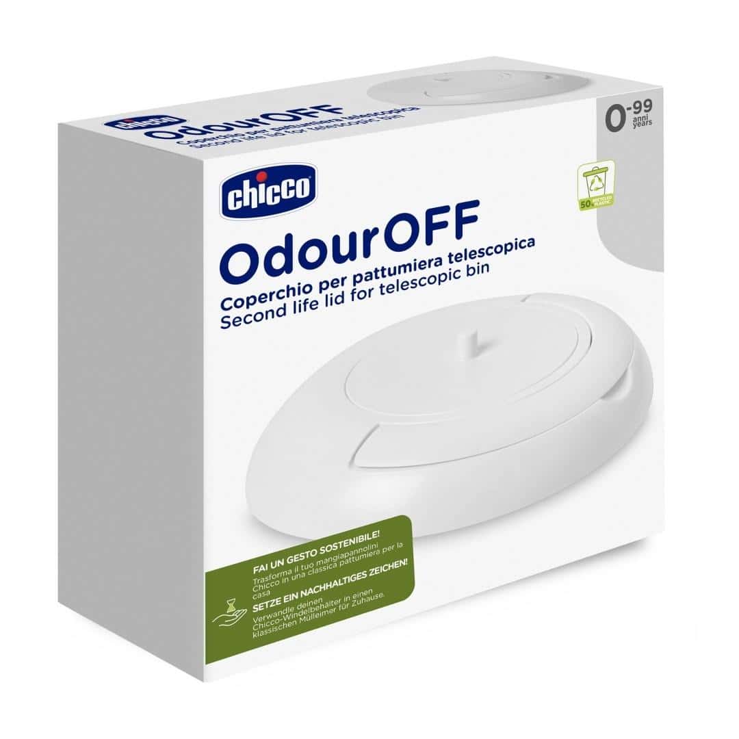 Chicco Lid for telescopic diaper pail - practical solution