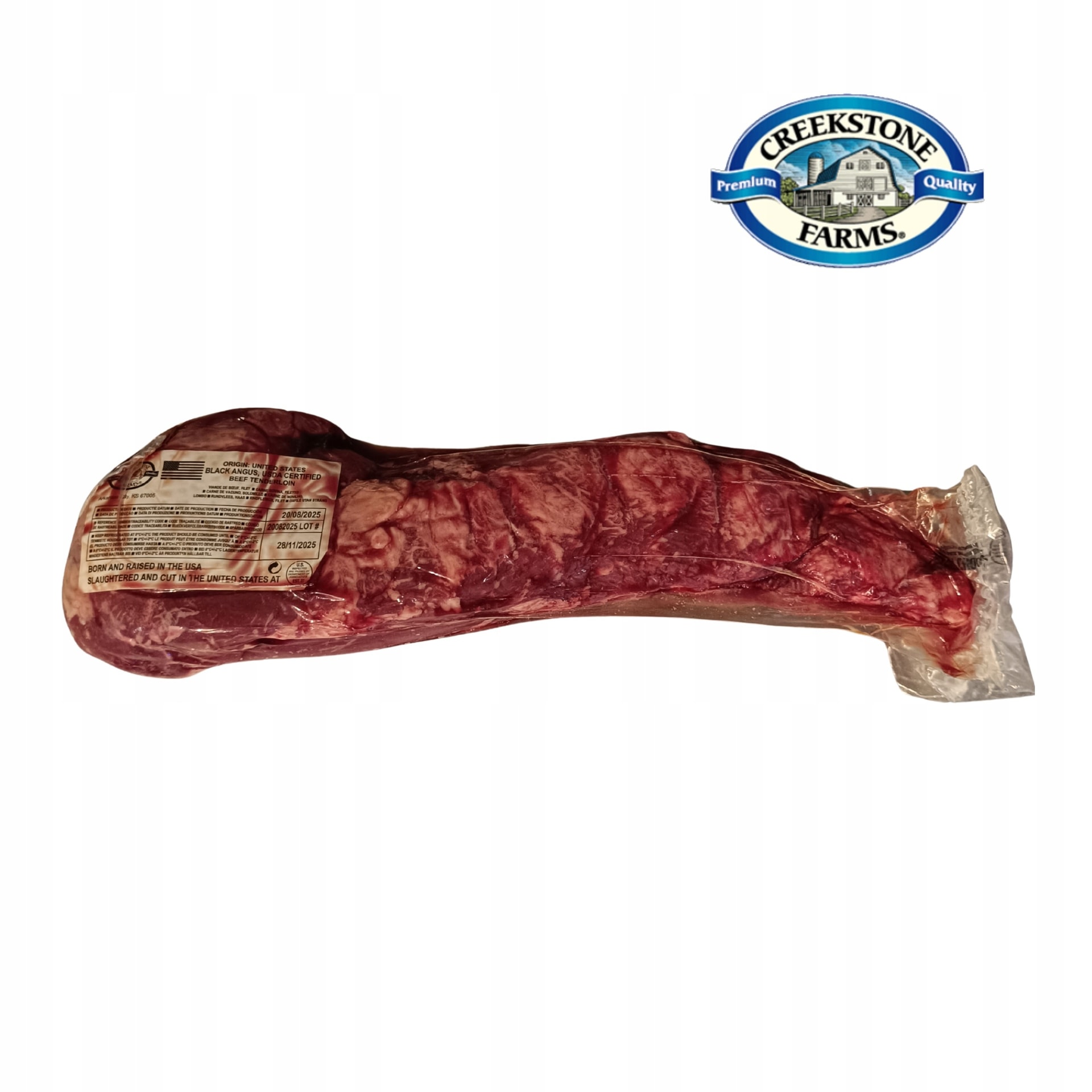 DDB Fresh beef tenderloin - perfect for a special dinner