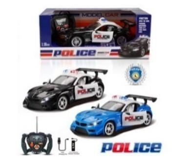 Police car R/C 1:16 - light, opening doors - perfect gift!