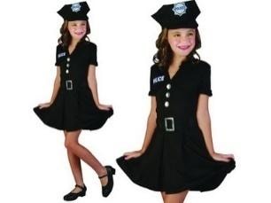 Madej Police woman costume size S 110-120 cm - perfect for carnival