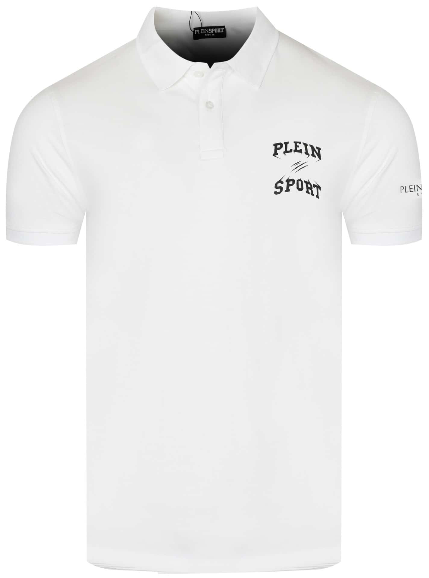 Plein Men's Polo Shirt White - Comfort and Style