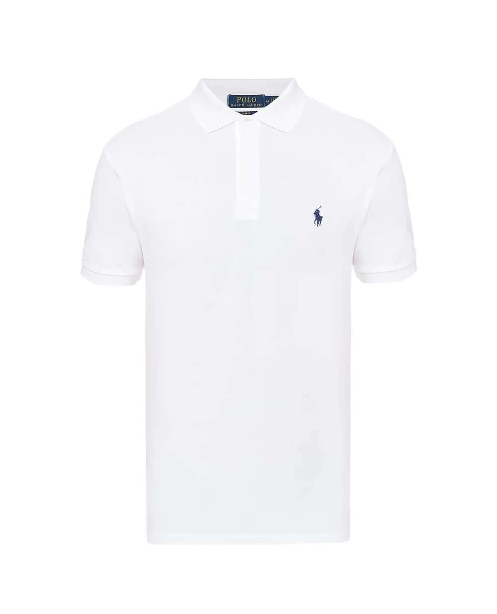 Ralph Lauren Men's Polo Shirt XL White - Classic Elegance