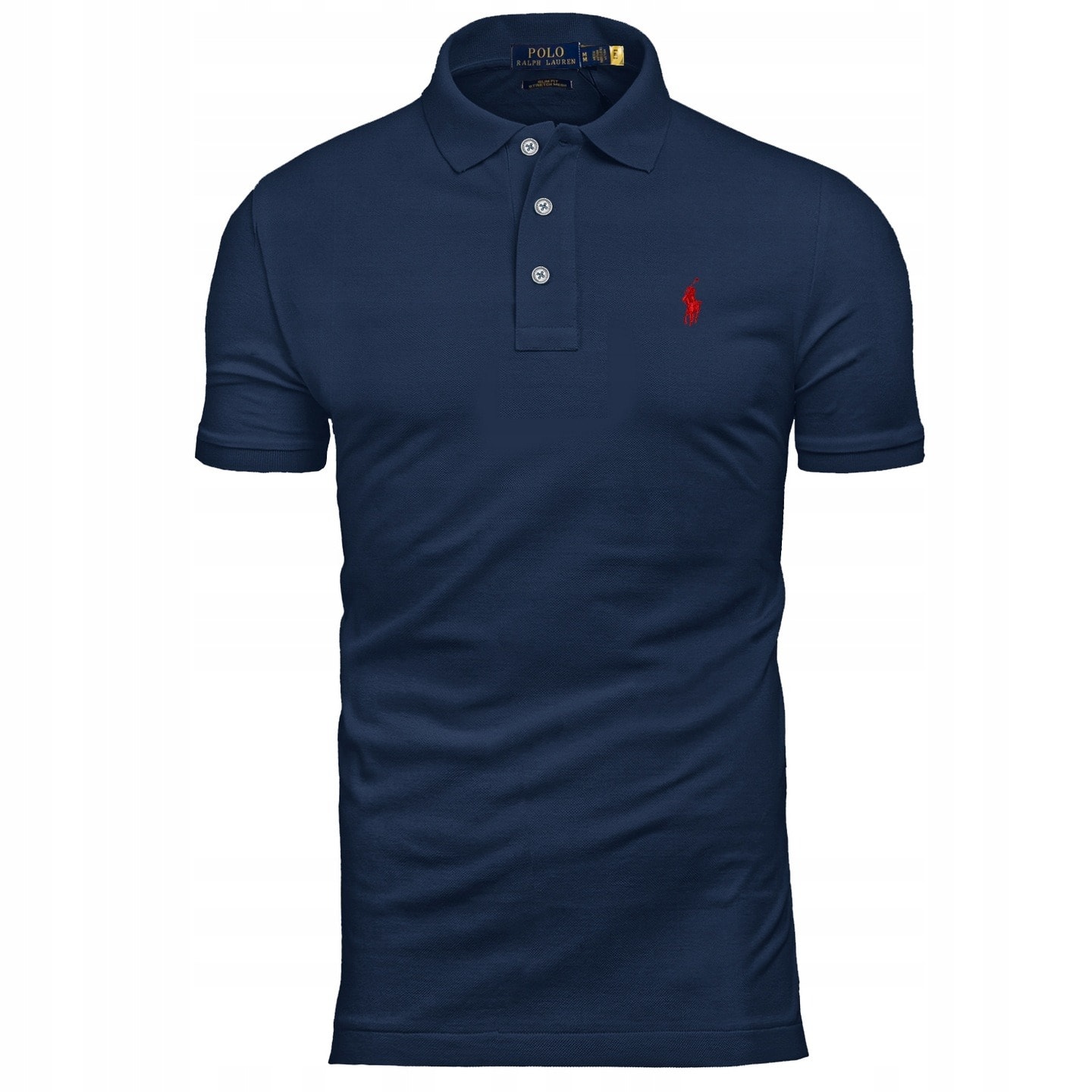 Ralph Lauren Men's Polo Shirt XL Navy Blue - Classic Elegance
