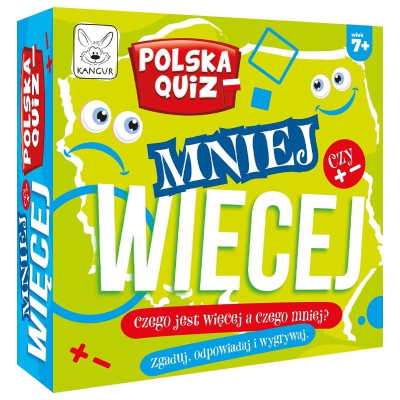 Kangur Game Poland Quiz Knowledge Less or More - perfect for family night