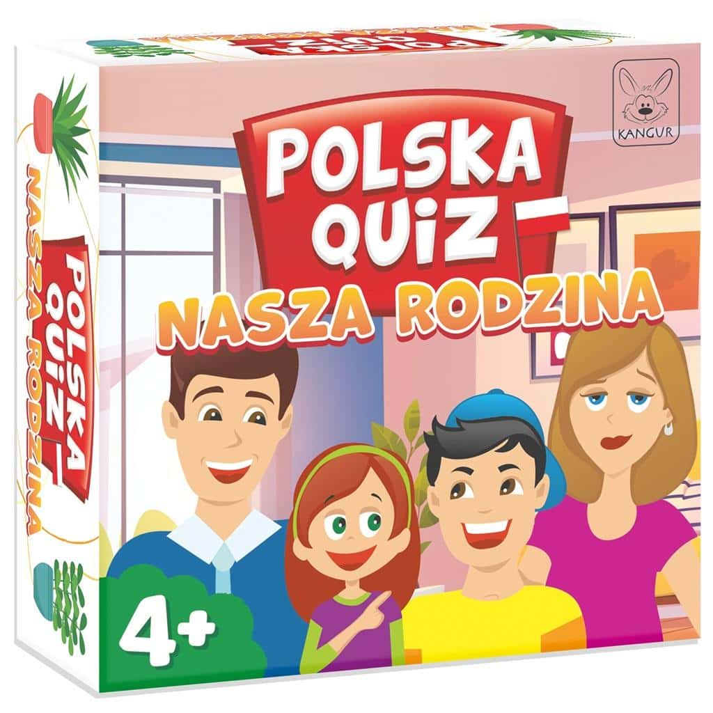 Kangur Quiz Game Poland Our Family - Picture puzzle for children