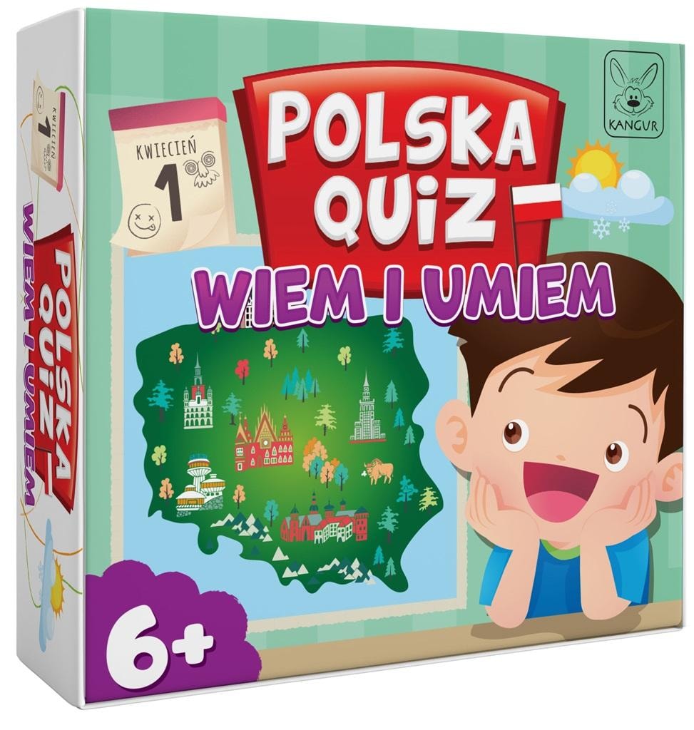 Kangur Poland Quiz I Know and Can - educational game for children from 6 years