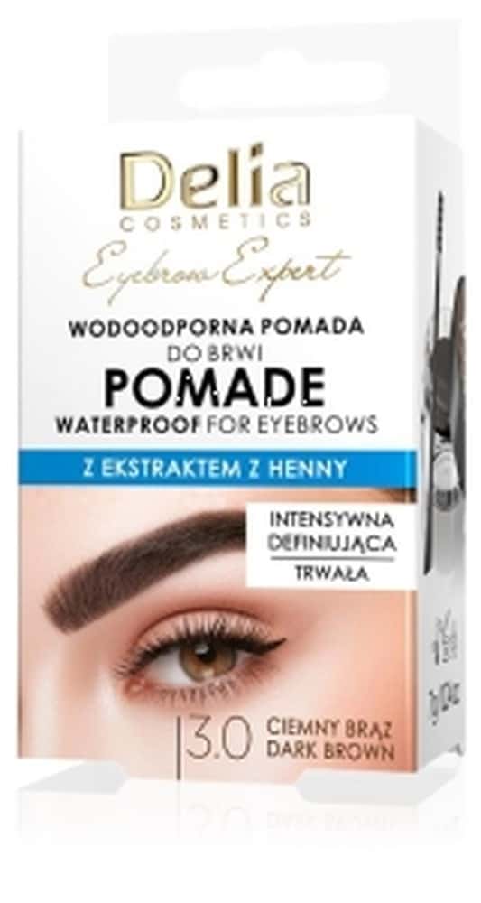 Delia Eyebrow Pomade - Dark Brown WP3.0 - Perfect eyebrows every day