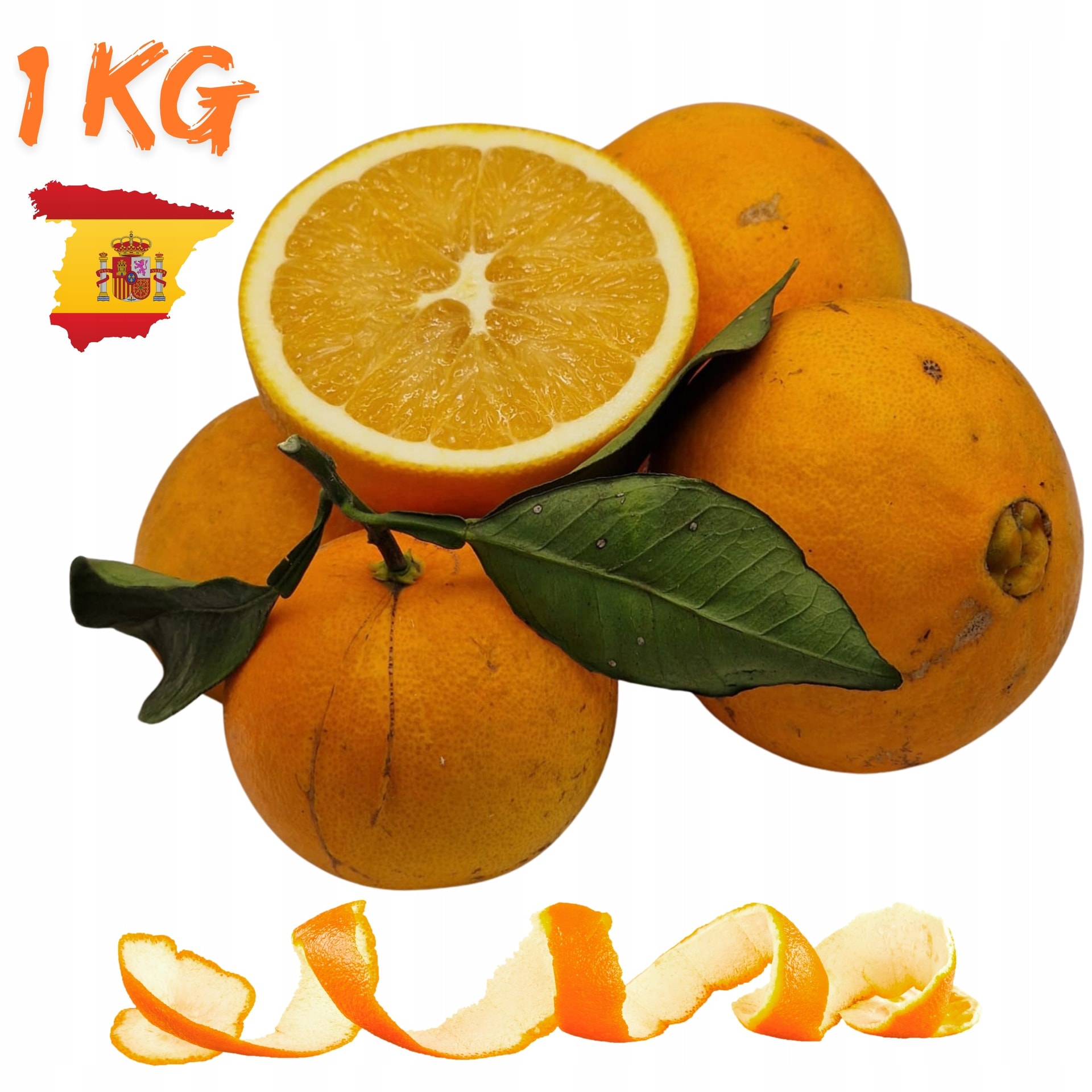 Organic Oranges Class I Spain - juicy and full of vitamins