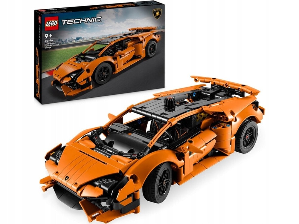LEGO Technic Orange Lamborghini Huracán Tecnica - model to build