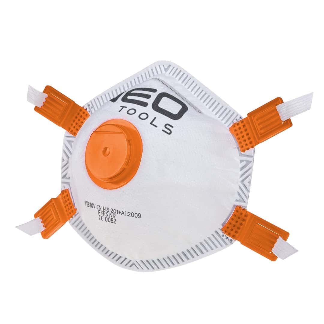 NEO Dust mask FFP3 with valve - 3 pieces for your protection