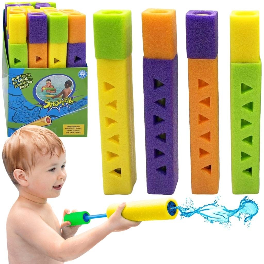 Foam water launcher square - ideal fun for kids