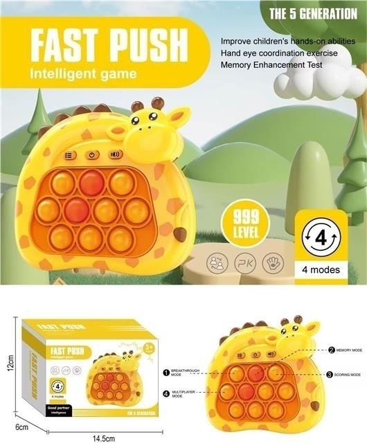 Pop it Giraffe - skill game with 4 game modes