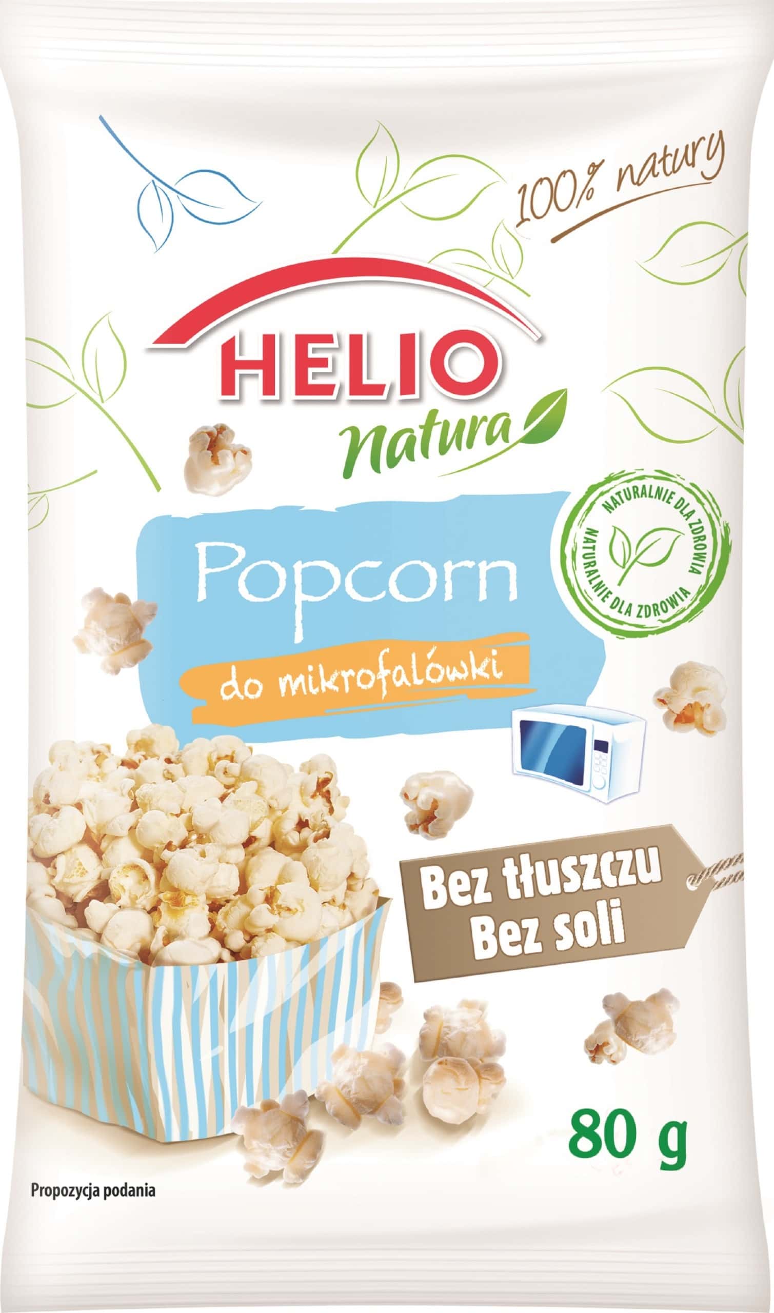 HEL Popcorn without additives - perfect for movie night