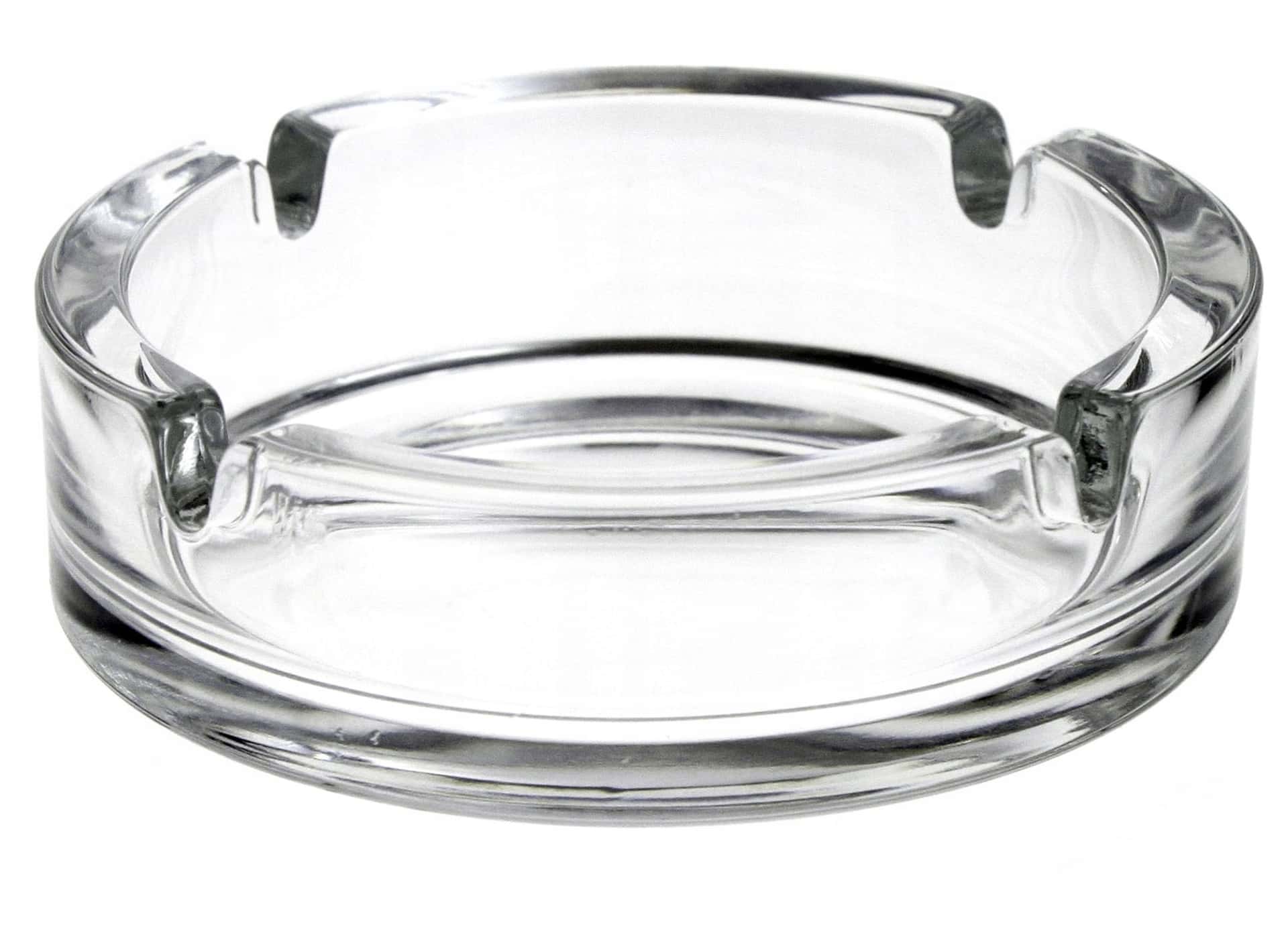 Glass ashtray Selena 10.5 cm - elegant and practical
