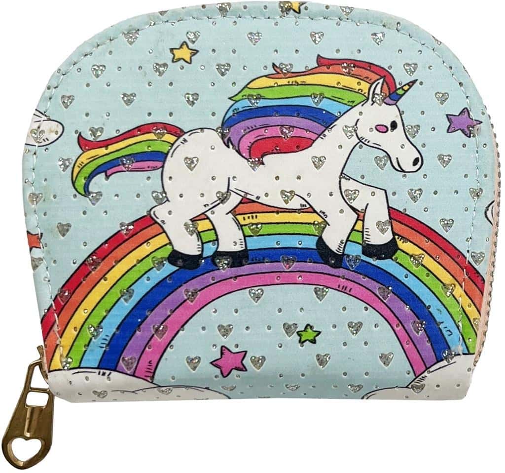 Unicorn Wallet - Mini wallet with zipper ideal as a gift