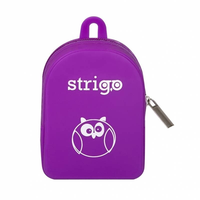 Strigo Silicone Coin Purse Purple - perfect for small items