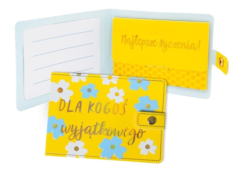 Wallet For someone special flowers - perfect as a gift