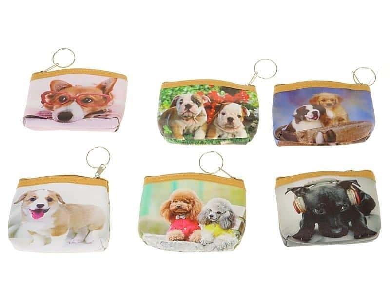 Dog Wallet - charming wallet with zipper