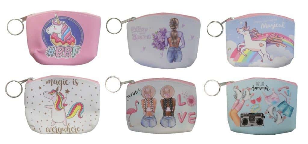 Swede Wallet with positive inscriptions MIX - add a smile to your day!