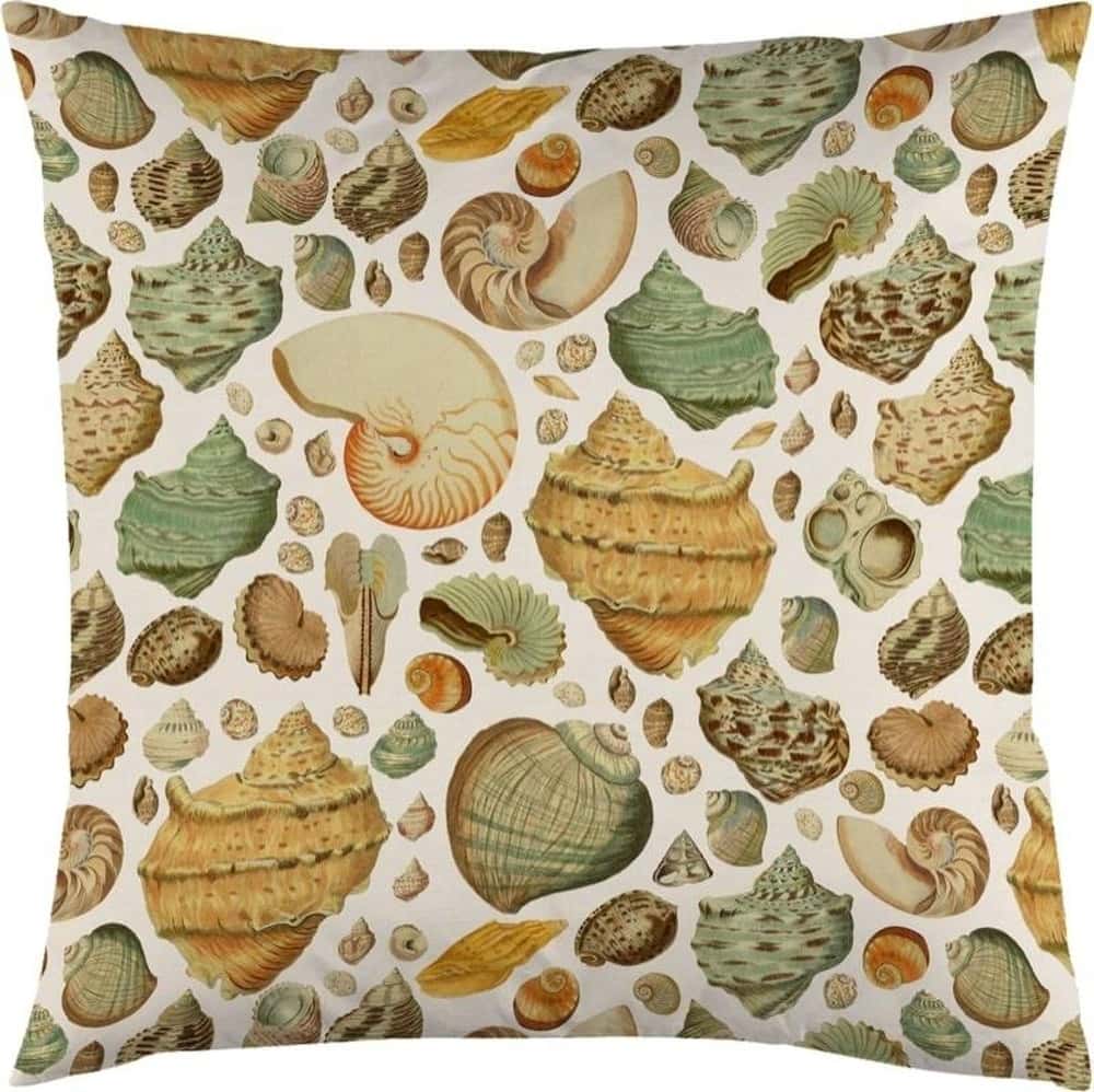 Pillowcase - Shells 50x50 cm - decorative accent for your home