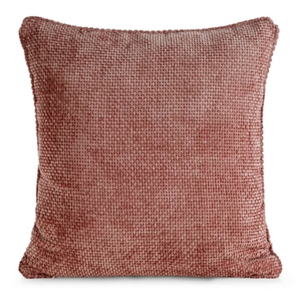 Chenille Pillowcase 45x45 Powder Pink - Soft and Elegant