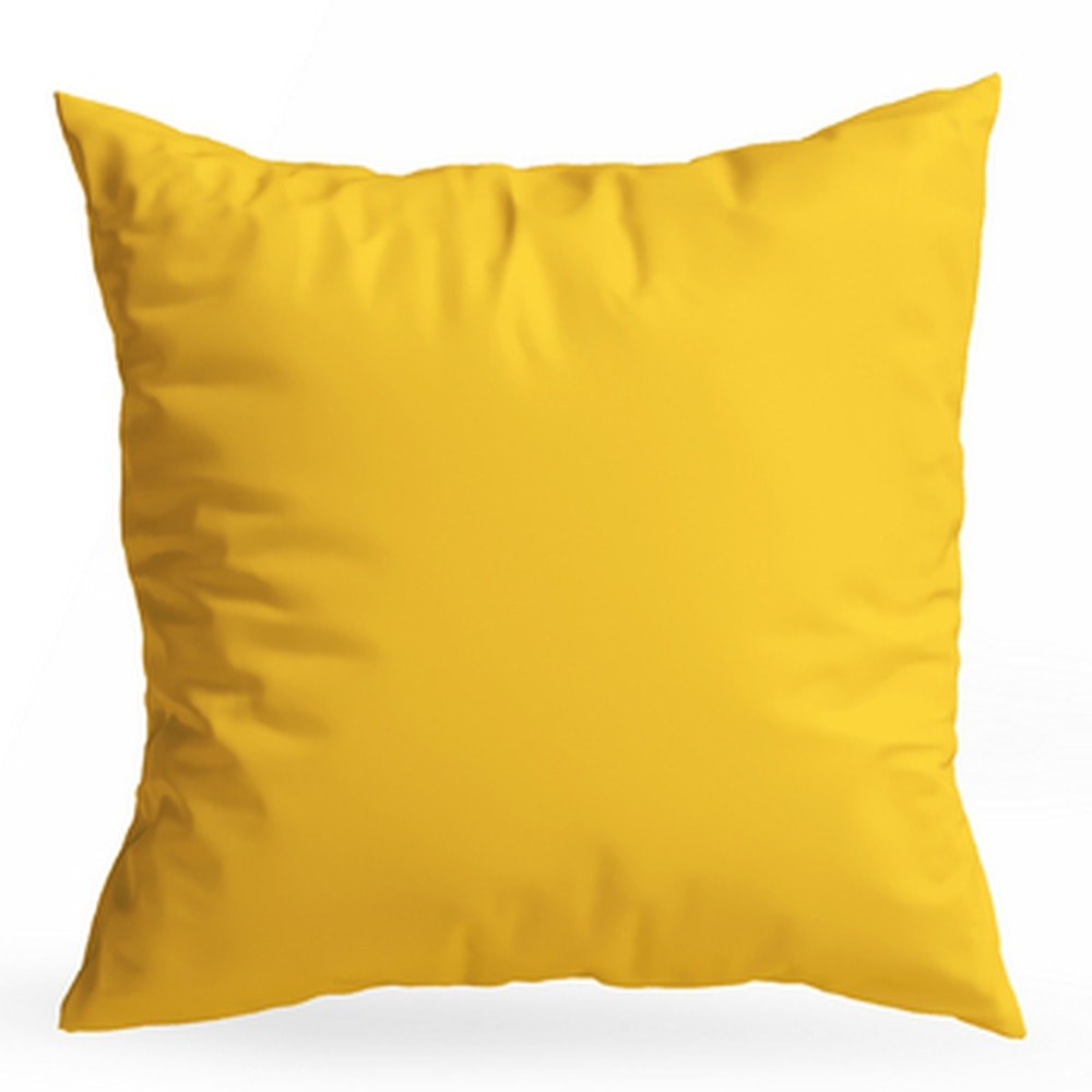 Deco Pillowcase yellow 40x40 cm - perfect for living room
