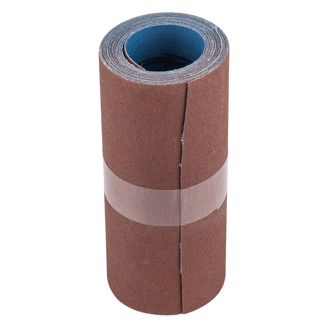 GRAPHITE Abrasive cloth roll 2.5 m x 115 mm, P120 - ideal for the workshop