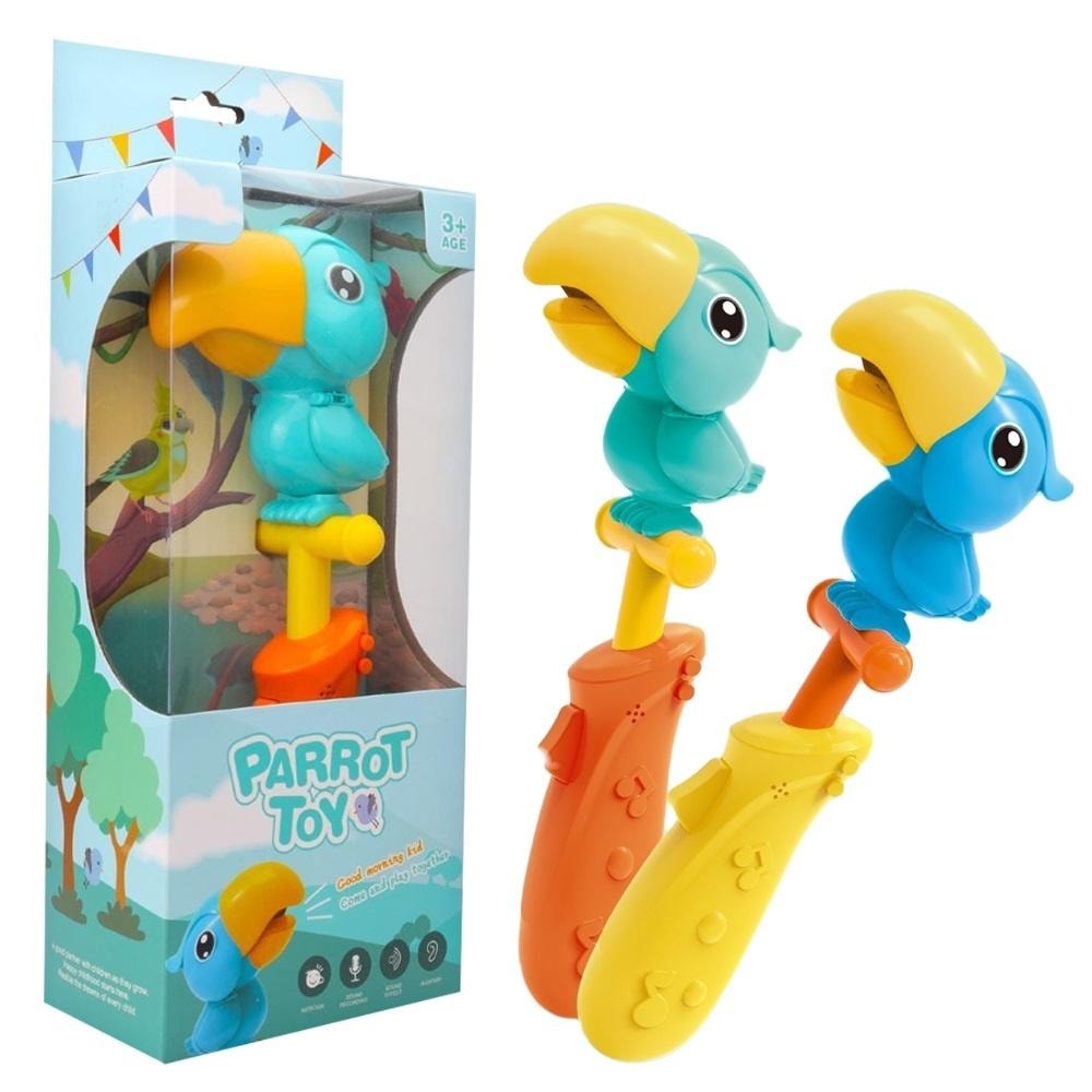 Askato Repeating parrot - interactive toy for children color mix