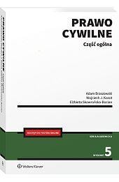 Wolters Kluwer - Civil Law. General Part - Academic Textbook 2022