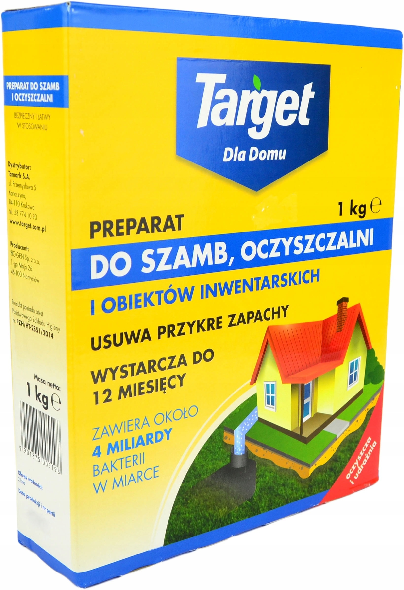 TARGET Septic Tank Treatment 1 kg - effective and eco-friendly