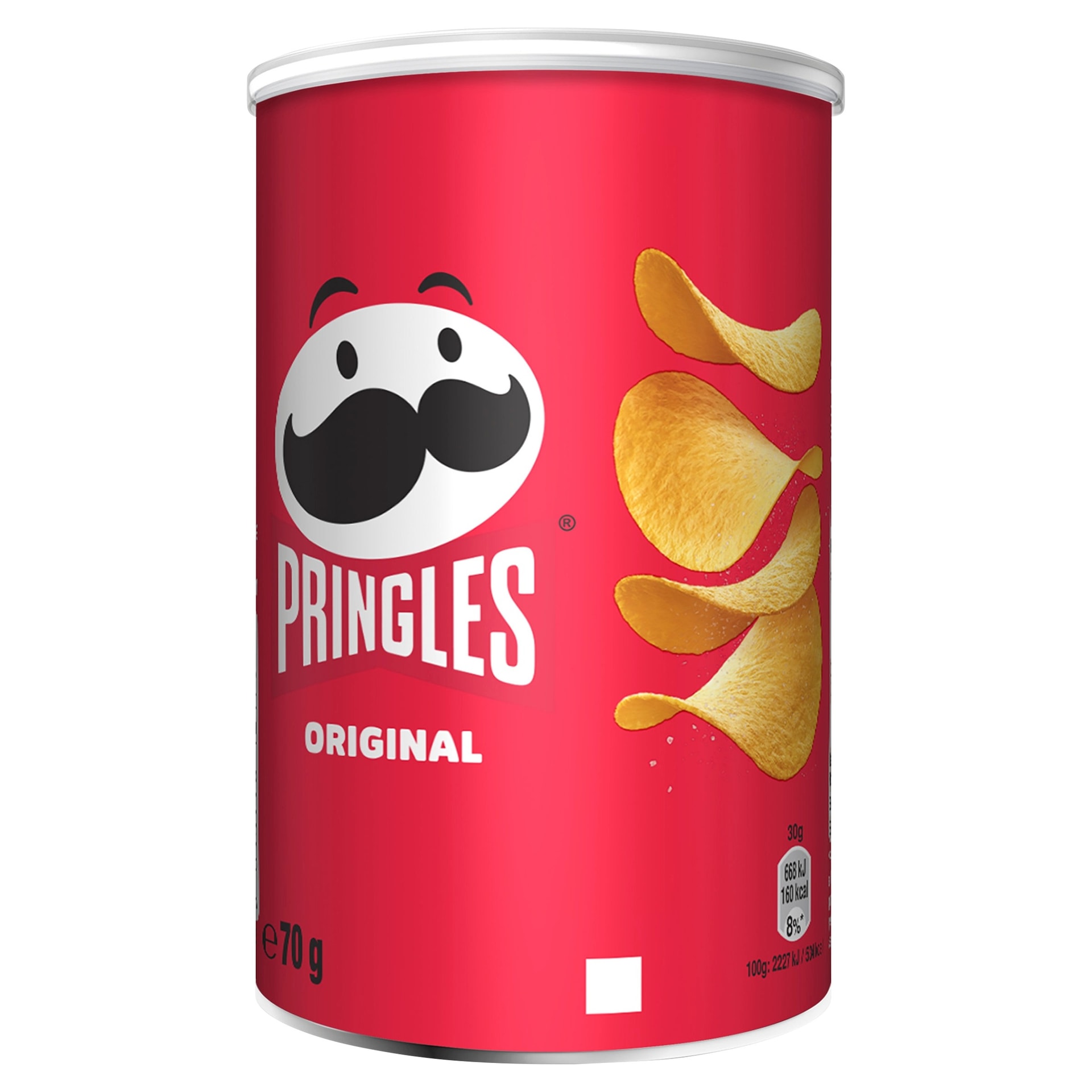 Pringles Original - Classic potato chips 70g, perfect for snacking