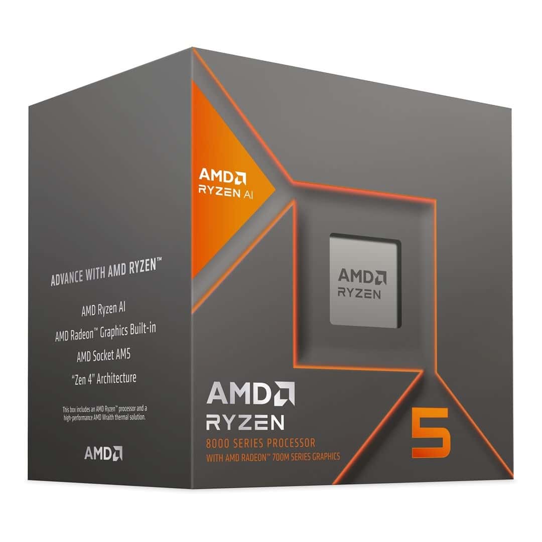 AMD Ryzen 5 8600G - Processor 8 Cores 16 Threads - Latest Generation