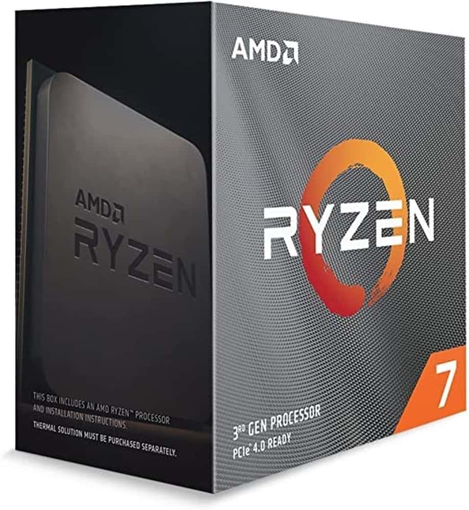 AMD Ryzen 7 5700X Box - Eight-core processor for gaming and work