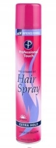 TOUCH Professional hairspray - strong hold 400ml