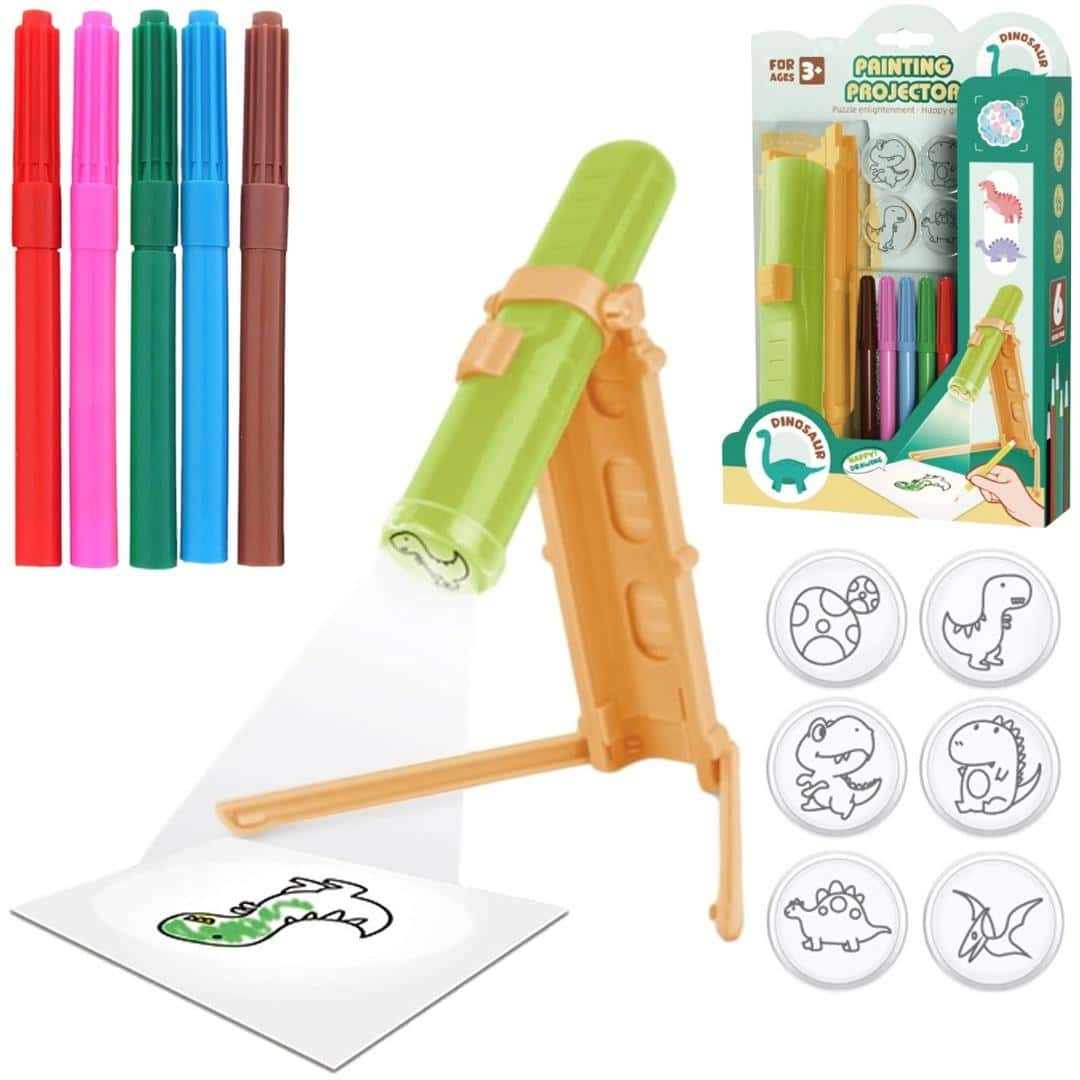 Dinosaur drawing projector - Develop your child's creativity