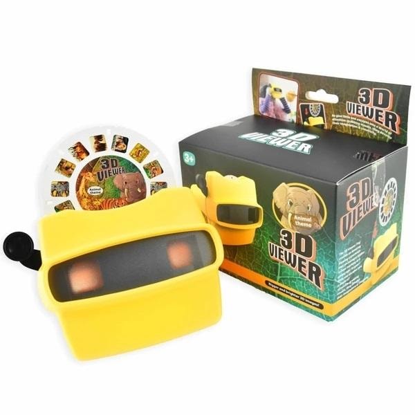Robetoy Projector glasses yellow - animal slides - perfect gift