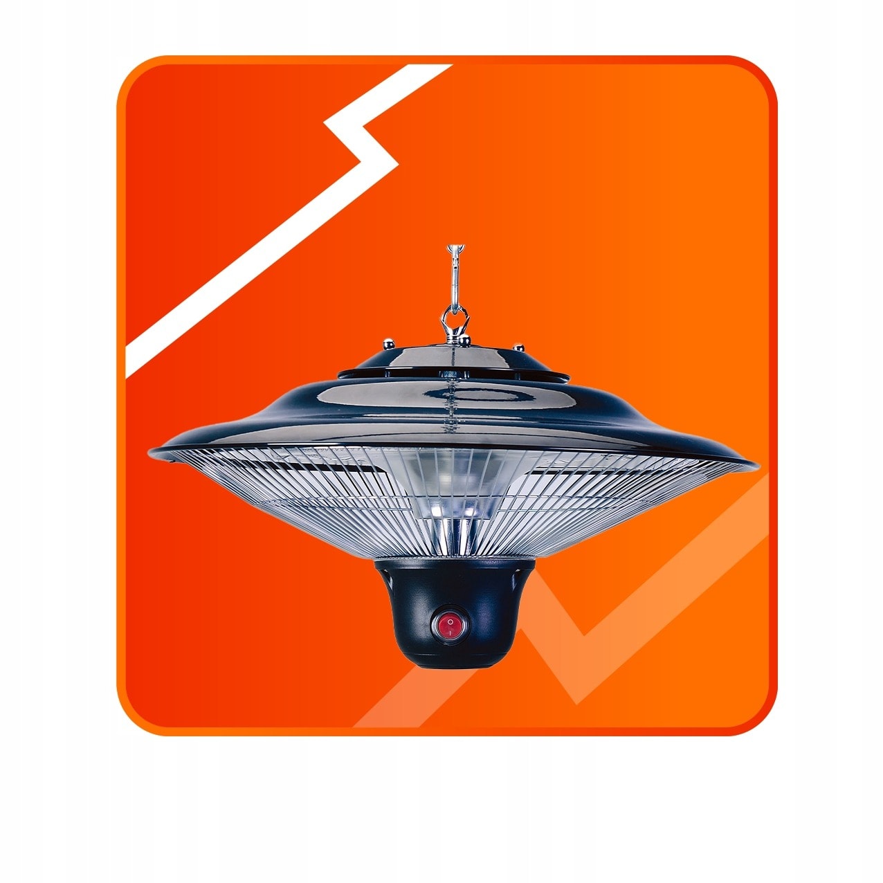 Hanging Radiant Heater 1500 W - Ideal for Room Heating