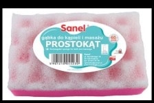 Sanel Bath Sponge for Massage - rectangular for relaxation