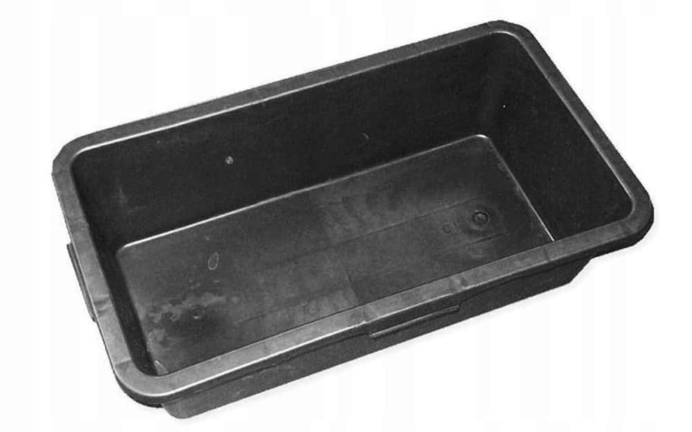 Rectangular строительная ванна 90L - ideal for mortar and concrete